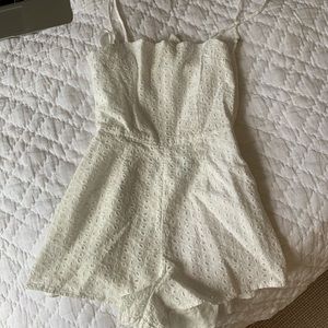 LF tie back romper